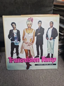 Transvision Vamp - I Want Your Love - 12" Vinyl Record - Remix - Picture 1 of 6