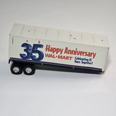 Nylint Walmart  18 Wheeler 1997 Diecast Trailer 35 th Happy Anniversary - Image 1 of 4