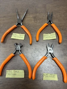 Mac Tools Pliers, Wire Cutters, Set of 4 (Tool Bin) - Picture 1 of 12