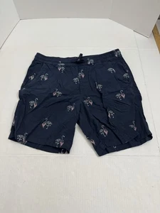 Pantalones Cortos Denim y Flores Talla M Flamenco Estampado Bandera Americana Patrón Floral C99 - Imagen 1 de 10