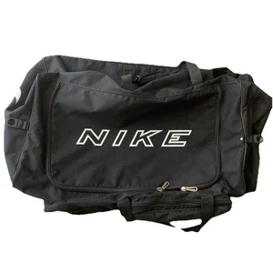Very Large “NIKE” Hockey/Sports Equipment Bag 30”x17” With Side Pockets - Picture 1 of 11