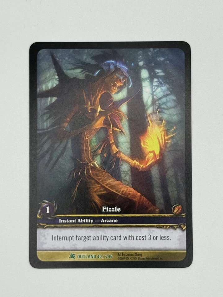 World of Warcraft TCG Outland 40/246 Extended Art Fizzle - Image 1 of 1