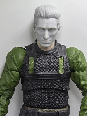 3d Print PREDATOR PONCHO HEAD#1 1:10 7" DIAMOND SELECT COMIC MULTIVERSE - Image 1 of 2