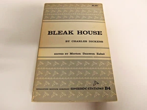 BLEAK HOUSE by Charles Dickens SC Book Riverside Editions B4 - Imagen 1 de 5