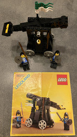 Vintage Castle Lego 6030 Black Falcons Catapult