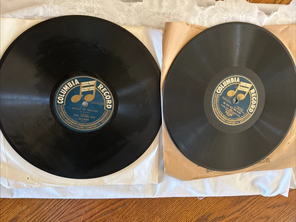 2-Royal Marimba Band - 78rpm single 10-inch – Columbia #A-1960/A2125-Both VG+ Foto 1 de 4