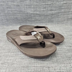 Hurley Brand Men's Flip Flops Size 9 Slippers #HFSO120-210 Sandals - Picture 1 of 10