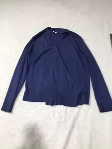 Coldwater Creek Cardigan Womens 14-16 Blue Long Sleeve - Picture 1 of 8
