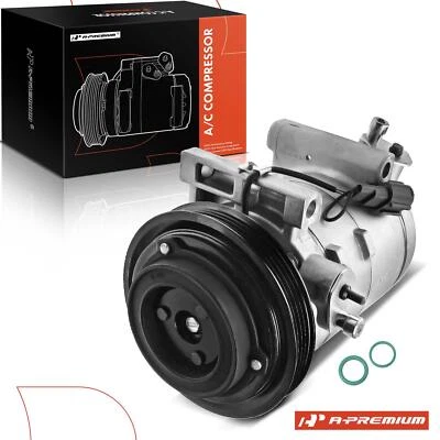 Compresor de aire acondicionado con embrague para Subaru Impreza 1993-2001 Forester 1998-2000 CR-14 Foto 1 de 4