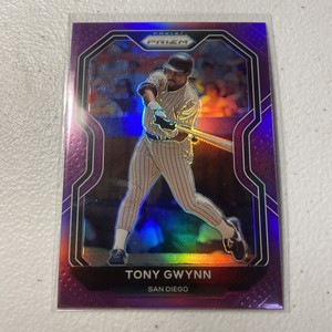 2021 Panini Prizm TONY GWYNN TIER III PURPLE SP #225 - Padres
