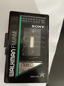 Sony Walkman Wm-f12 Vintage - For Parts - Read  - Picture 1 of 2