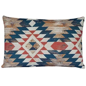 Cojín rectangular Turkish Kilim XL de peso pesado. Doble cara 23x15". tejido. - Imagen 1 de 3