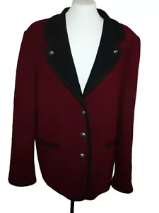 STEINBOCK DAMEN STRICK WOLLE TIROLER TRACHTEN WALK JACKE EHER Gr. 44 - Bild 1 von 8