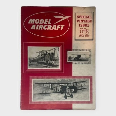 Vintage Model Aircraft Magazine Special Vintage Issue I'6 (July 1957) - England - Image 1 of 4