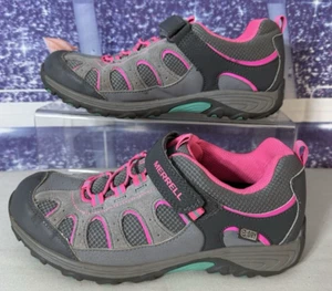 Merrell Women 6M Select Dry Pink Chameleon Low A/C Leather Athletic Hiking Shoes - Picture 1 of 14