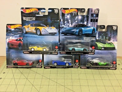 Hot Wheels Exotic Envy Premium Car Culture complete set of 5 cars VHTF - Image 1 of 4