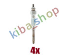 4x GLOW PLUG FITS TOYOTA HIACE IV HILUX V HILUX VI LAND CRUISER MARK II