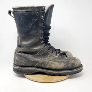 Danner Ft Lewis Boots Men 10 D Black Tactical 600 Gram Gore Tex Safety Toe 23600 - Picture 1 of 19