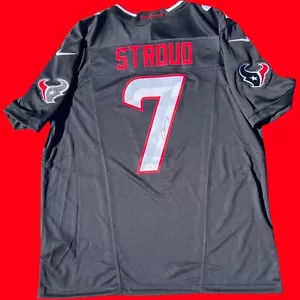 C.J. STROUD SIGNED HOUSTON TEXANS NIKE VAPOR F.U.S.E. FUSSBALL TRIKOT JSA COA! - Bild 1 von 7