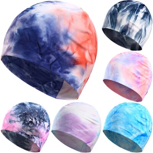 Winter Fashion Running Beanie Cap Windproof Warmer Thin Fleece Elastic Print Cap - Picture 1 of 20