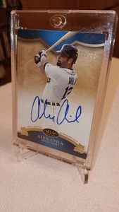 2012 Topps Tier One Alex Avila On the Rise Auto Serial# 200/235 Tigers Rare   - Picture 1 of 4