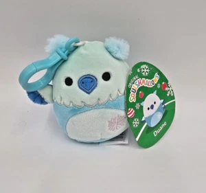 Squishmallows DUANE the Griffin with Snowflake 3.5" Keychain RARE 2022 NWT - Picture 1 of 3