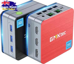 Mini PC Intel N150 Windows 11 Pro 12GB RAM 256GB SSD 4K WiFi6 BT5.2 Dual LAN - Picture 1 of 12