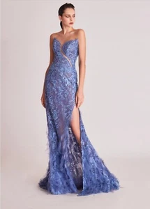 Gatti Nolli by Marwan strapless couture gown - Picture 1 of 5