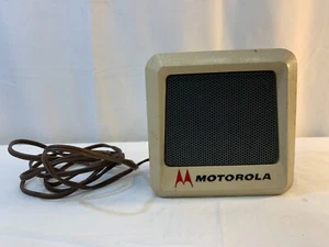 Vintage MOTOROLA ~ Głośnik do skanera cb Ham Radio ~ Komórka lub podstawa - Zdjęcie 1 z 8