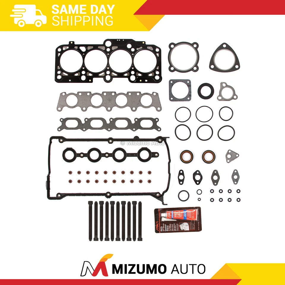 Conjunto de parafusos de junta de cabeça ajuste 97-01 Audi A4 TT Quattro Volkswagen Passat TURBO 1.8 - Imagem 1 de 4