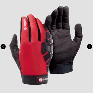 Guantes de bicicleta G-Form GRANDE Bolle para clima frío negros/rojos - Imagen 1 de 3