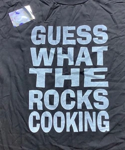 Vtg 90s The Rock T Shirt Single Stitch WWE WWF Wrestling Smackdown New NWT M/L - Picture 1 of 6
