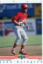 1992 Classic Best AA #336 - John Byington - El Paso Diablos