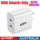 Dual Usb C Fast Wall Charger Type C To C Cable Power Adapter For Iphone Samsung