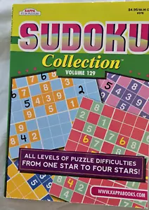 Kappa Sudoku Variety Collection Puzzle Books Magazine size - Vol 129 - Picture 1 of 2