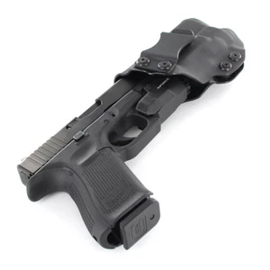 Funda IWB Kydex para pistolas COMPACTAS con FORCE-APLc (COMPACTA) - NEGRA - Imagen 1 de 5