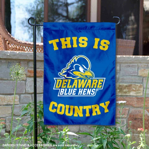 UD Blue Hens This is Blue Hens Country Garden Flag and Yard Banner Cover
