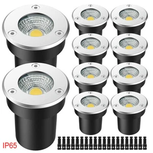 12V Bodeneinbaustrahler Aussen 5W Bodenstrahler Bodenlampe Terrassenbeleuchtung - Bild 1 von 16