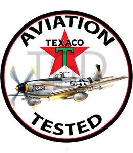 Texaco Aviation Metal signn - Picture 1 of 1