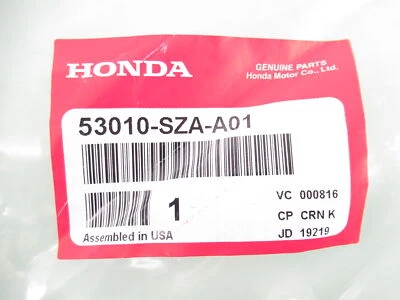 Barra de amarre interior delantera genuina OEM Honda 53010-SZA-A01 final piloto 2009-2015 Foto 1 de 4