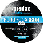 (0,90€/1m) Predax Fluorocarbon Schnur 0,70mm 23,6kg - 20m Fluorocarbonschnur