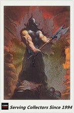 1994 FPG FANTACY ART TRADING CARD KEN KELLY METALLIC STORM CARD MS1