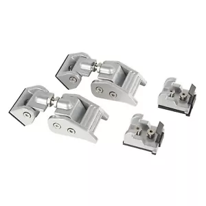 Hood Catch Kit, Silver; 2018-19 Jeep Wrangler /Gladiator - Picture 1 of 1