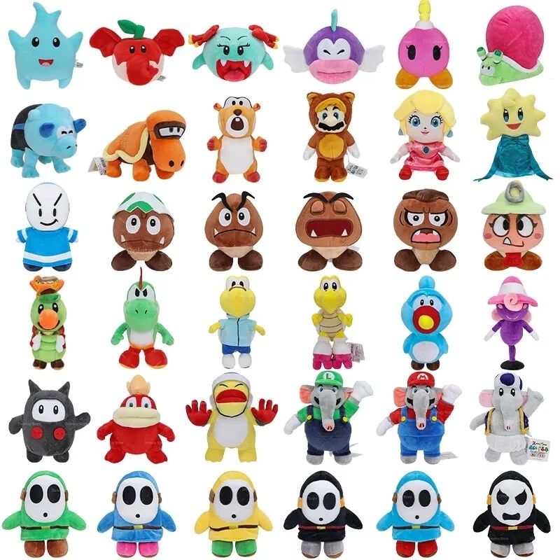Anime Super Mario Bros Juego Juguetes de Peluche Suave Peluche Muñeca Niños Regalos de Navidad Foto 1 de 1