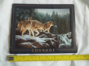 BRADFORD EXCHANGE COURAGE PLATE. NO BOX. - Picture 1 of 2