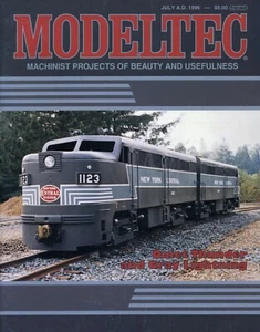 MODELTEC V13 N 3 July 1996 Quiet Thunder and Gray Lightning - Picture 1 of 1