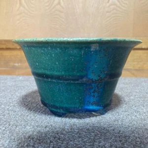 Japanese Bonsai Pot by Kouyou Tokoname 13.5cm x 7.5cm - Picture 1 of 6