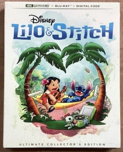 Lilo & Stitch (Disney May 2025) 2 Disc Ultra 4k Blu-ray Set with Slipcover - Picture 1 of 9