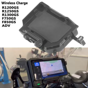 Mobile Phone Holder Wireless Charger USB Fast Charging For BMW R 1250 GS R1250GS - Picture 1 of 17