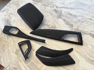 BMW F22 F21 ALCANTARA M NÄHTE MPERFORMANCE INNENVERKLEIDUNG SET LHD - Picture 1 of 5